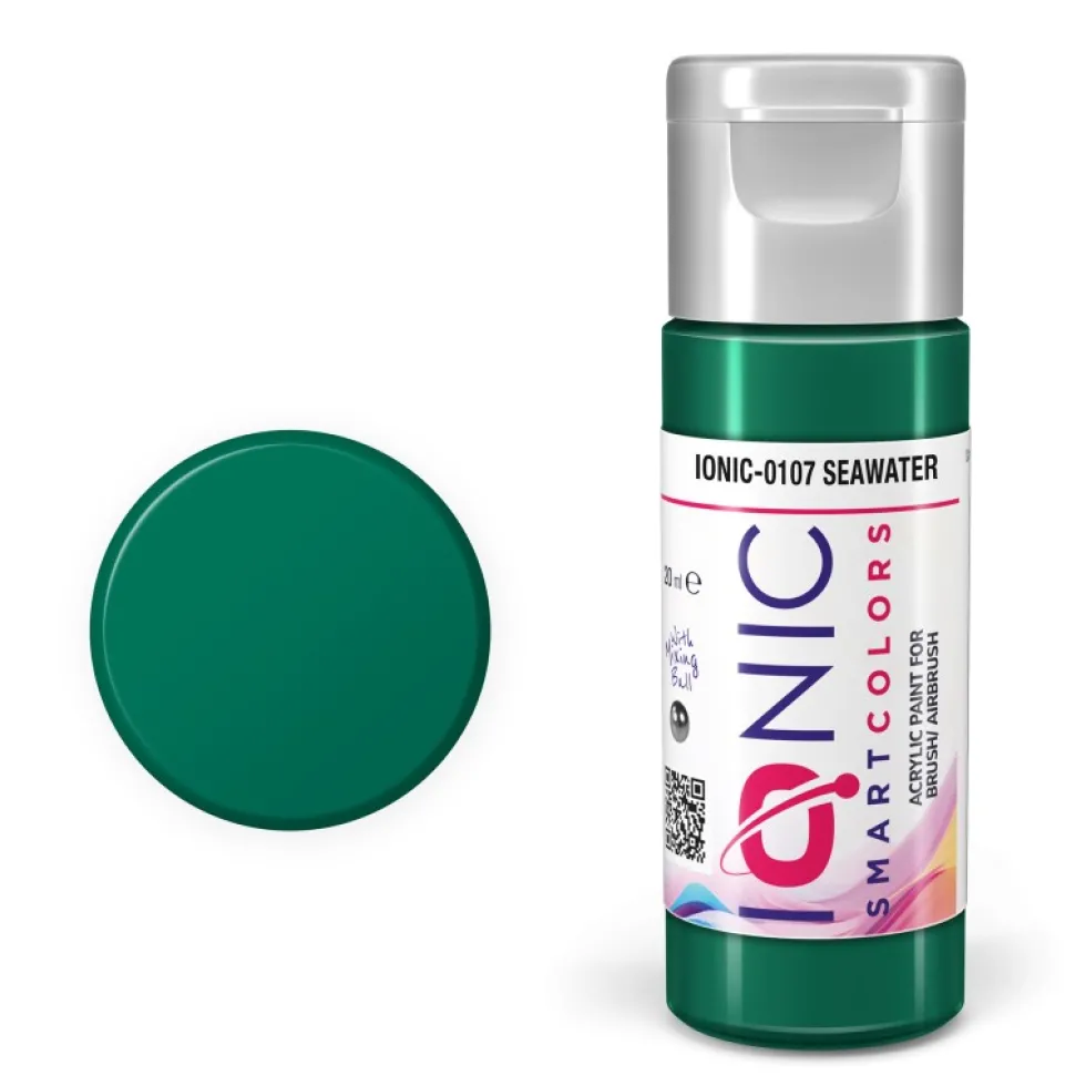 Ionic Smart Colors: Seawater