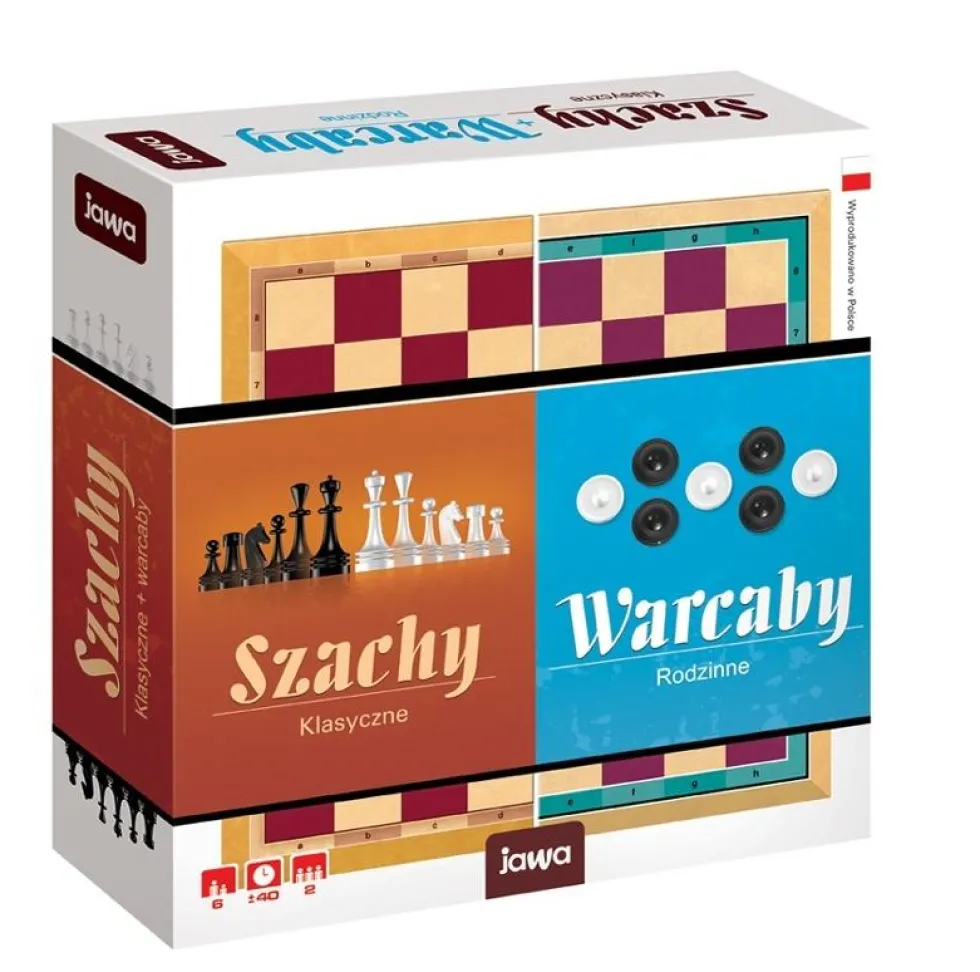 Jawa: Szachy i warcaby (25cm)