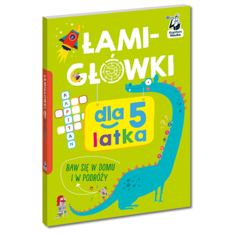 Kapitan Nauka: Łamigłówki dla 5-latka