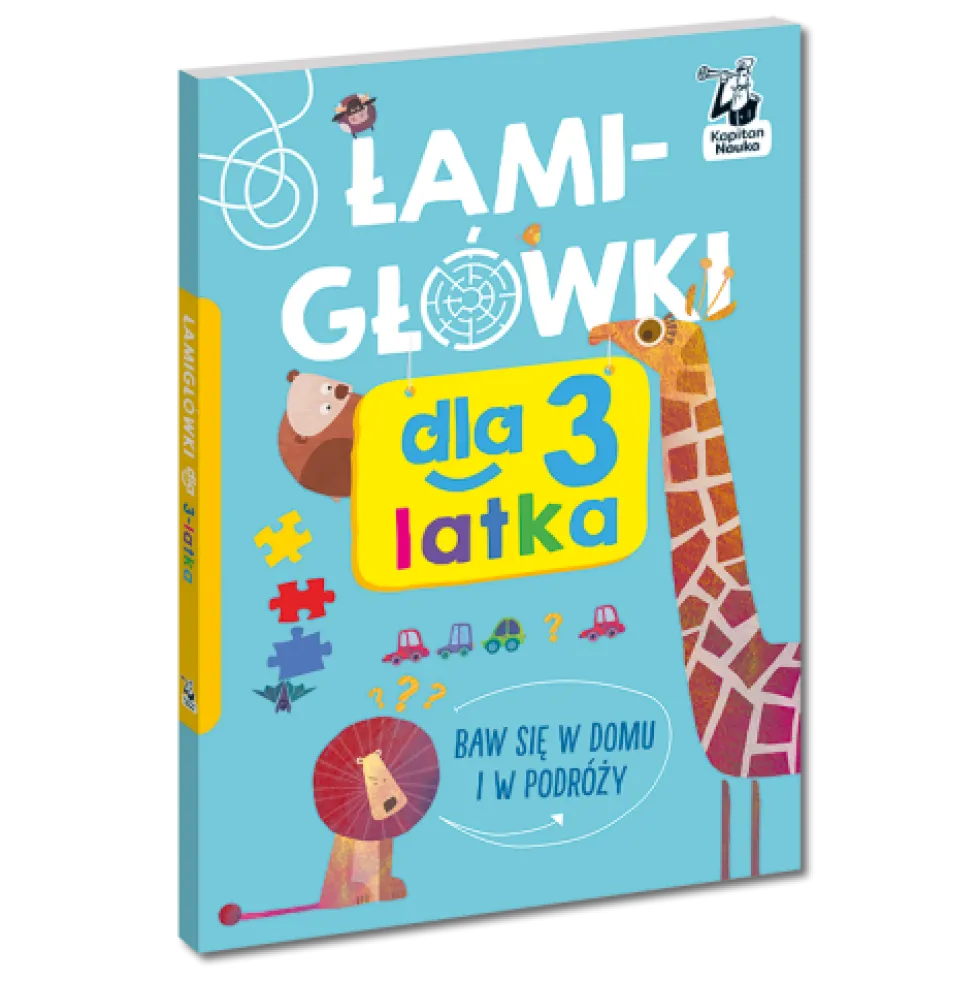 Kapitan Nauka: Łamigłówki dla 3-latka