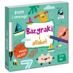 Kapitan Nauka: Bazgraki i alfabet 3-6 lat