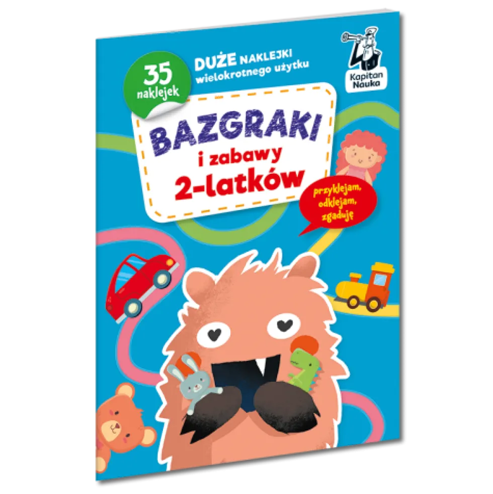 Kapitan Nauka: Bazgraki i zabawy 2-latków