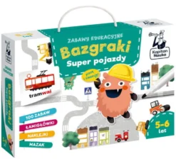 Kapitan Nauka: Bazgraki super pojazdy 5-6 lat