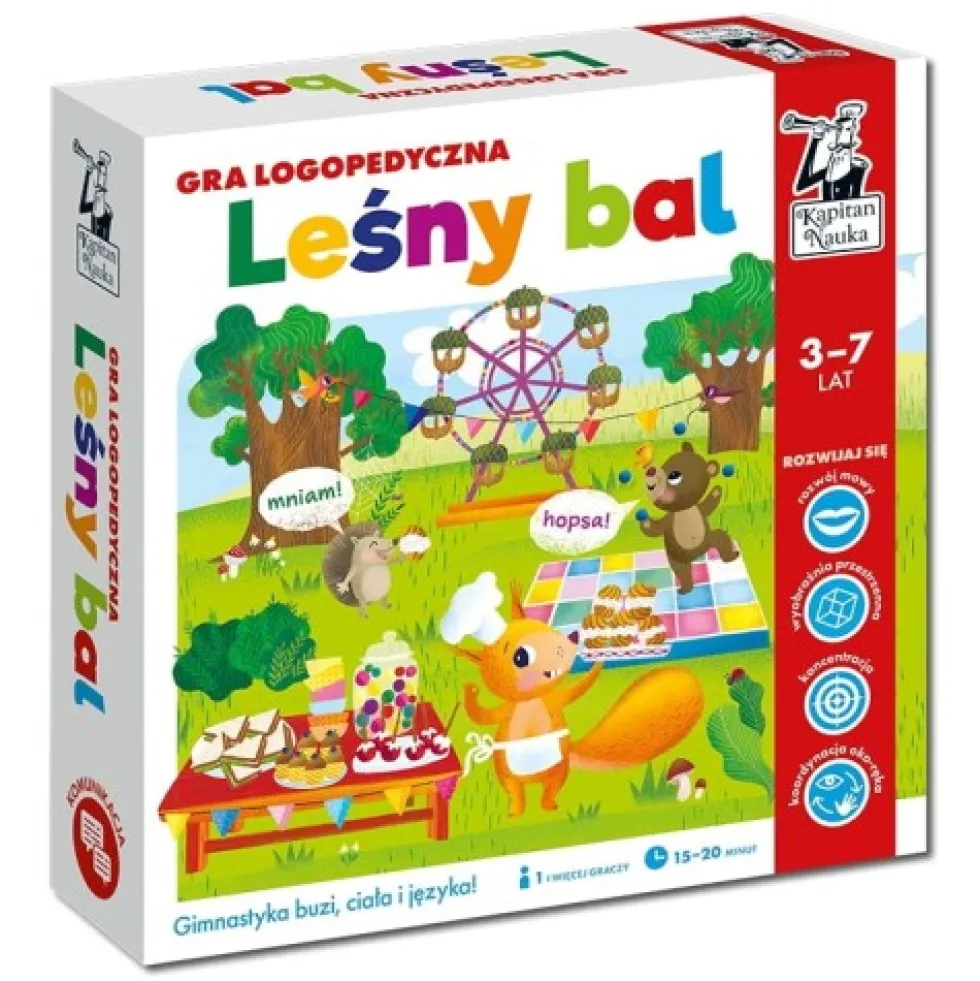 Kapitan Nauka: Leśny Bal - Gra Logopedyczna