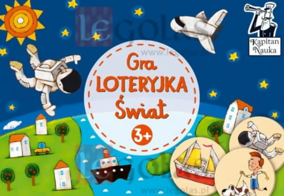 Kapitan Nauka: Loteryjka: Świat 3+