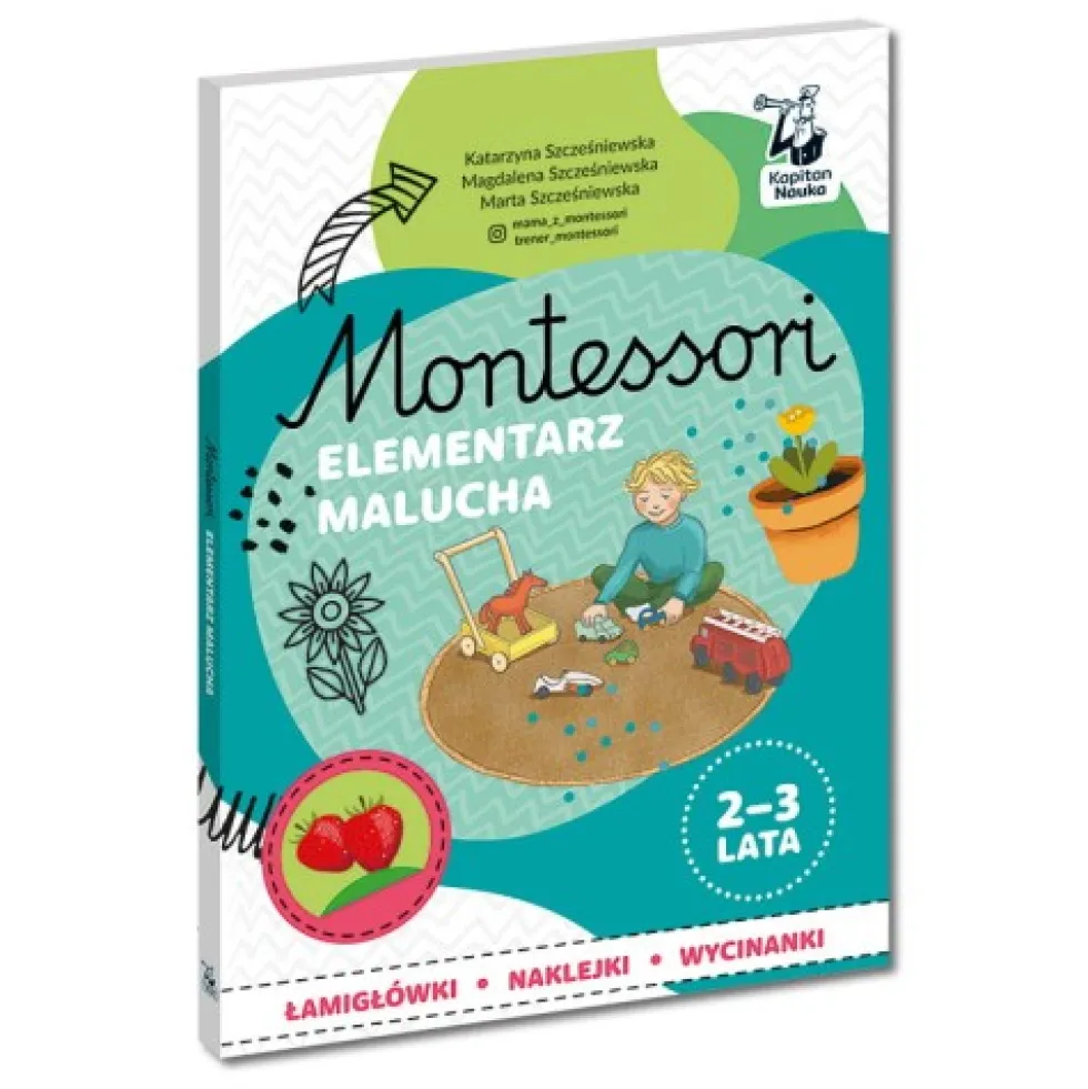 Kapitan Nauka: Montessori - Elementarz malucha (2–3 lat)
