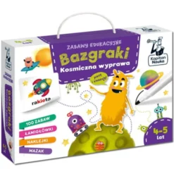 Kapitan Nauka: Zabawy edukacyjne Bazgraki - Kosmiczna wyprawa (4–5 lat)