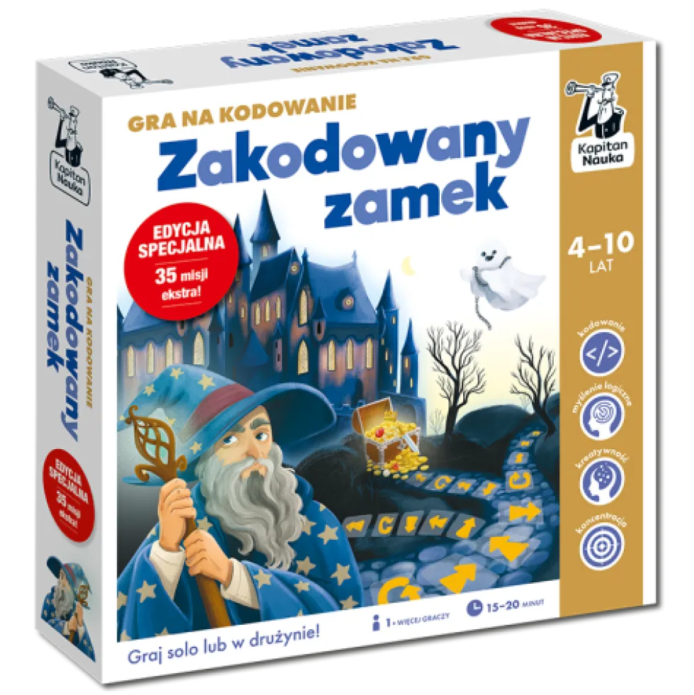 Kapitan Nauka: Zakodowany zamek. Edycja specjalna