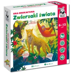 Kapitan Nauka: Zwierzaki świata - Gra edukacyjna