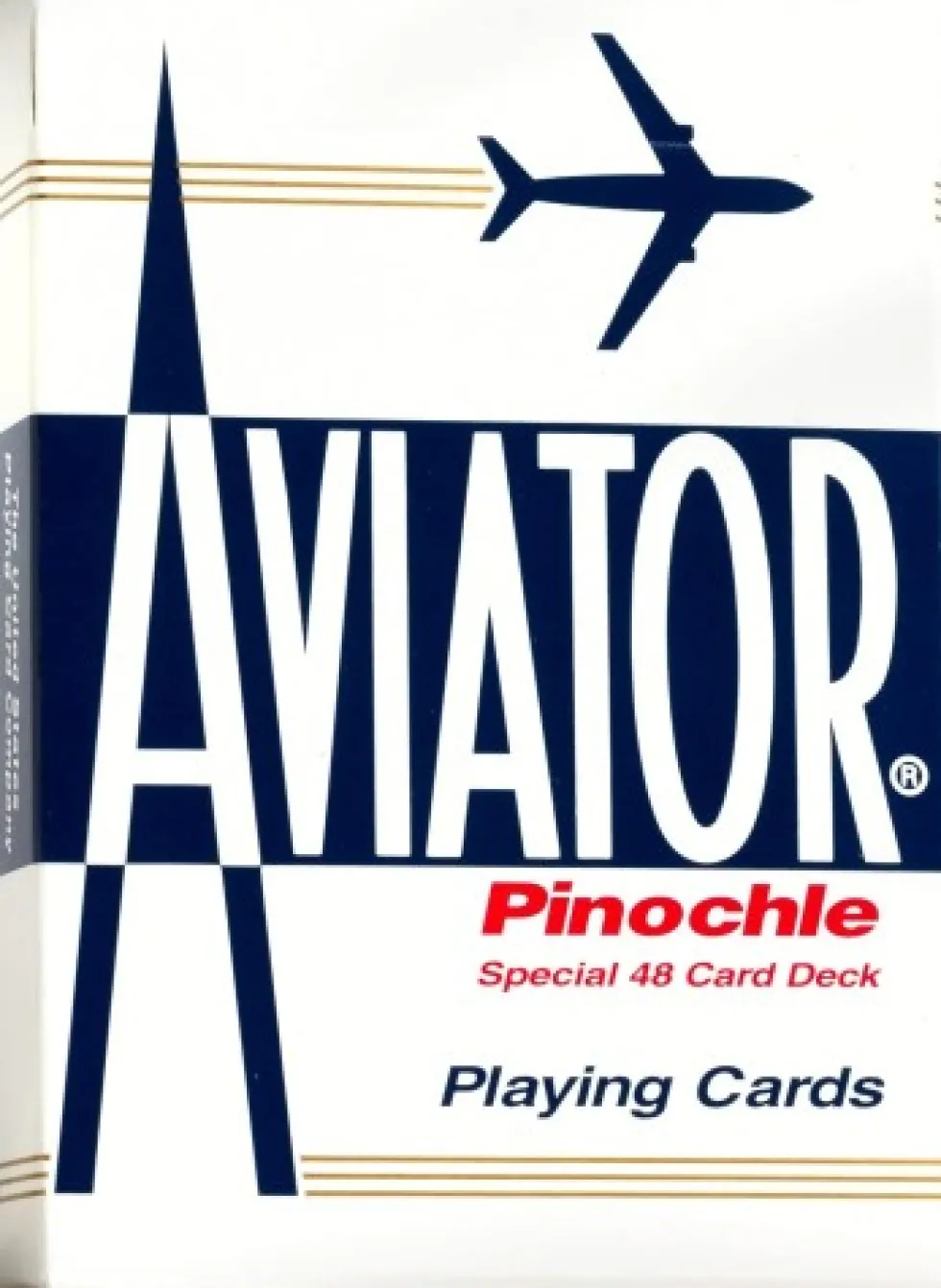 Karty do gry Bicycle: Aviator Pinochle Standard Index - Blue