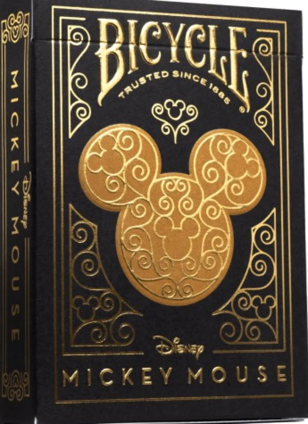 Karty do gry Bicycle: Black and Gold Mickey