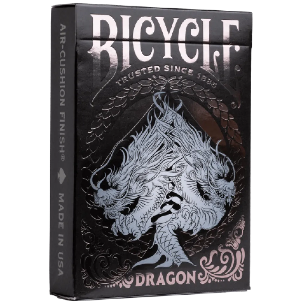 Karty do gry Bicycle: Black Dragon Back