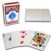 Karty do gry Bicycle: Blank Back - czerwone