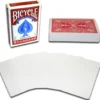 Karty do gry Bicycle: Blank Face - czerwone