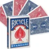 Karty do gry Bicycle: Double back czerwone/niebieskie (odfoliowane)