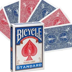 Karty do gry Bicycle: Double back czerwone/niebieskie (odfoliowane)