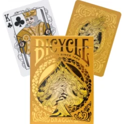 Karty do gry Bicycle: Gold Dragon Back