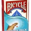 Karty do gry Bicycle: Invisible Deck Red