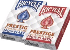 Karty do gry Bicycle: Prestige Rider Back - czerwone