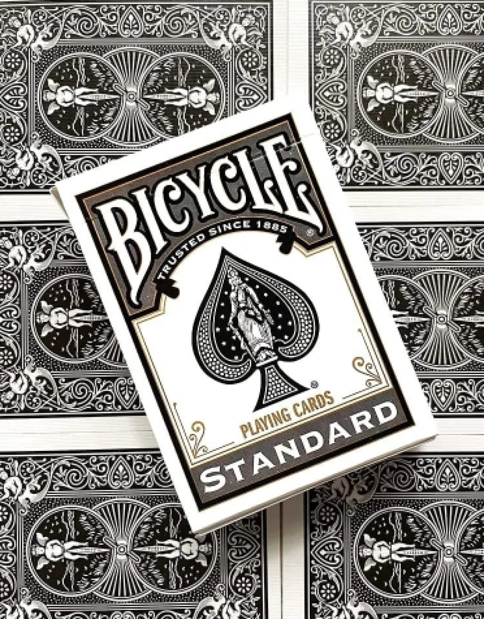 Karty do gry Bicycle: Rider back - czarne