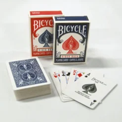 Karty do gry Bicycle: Rider back - Mini czerwone