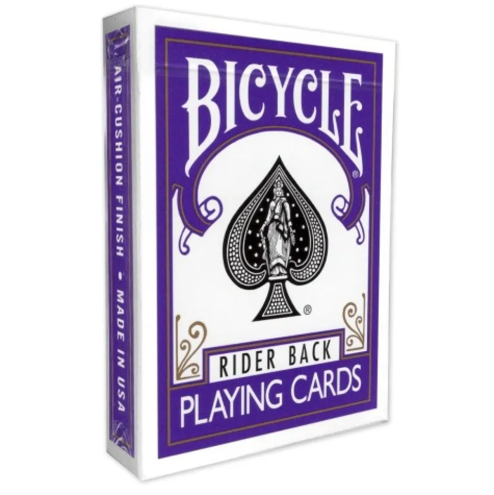 Karty do gry Bicycle: Rider back - fioletowe
