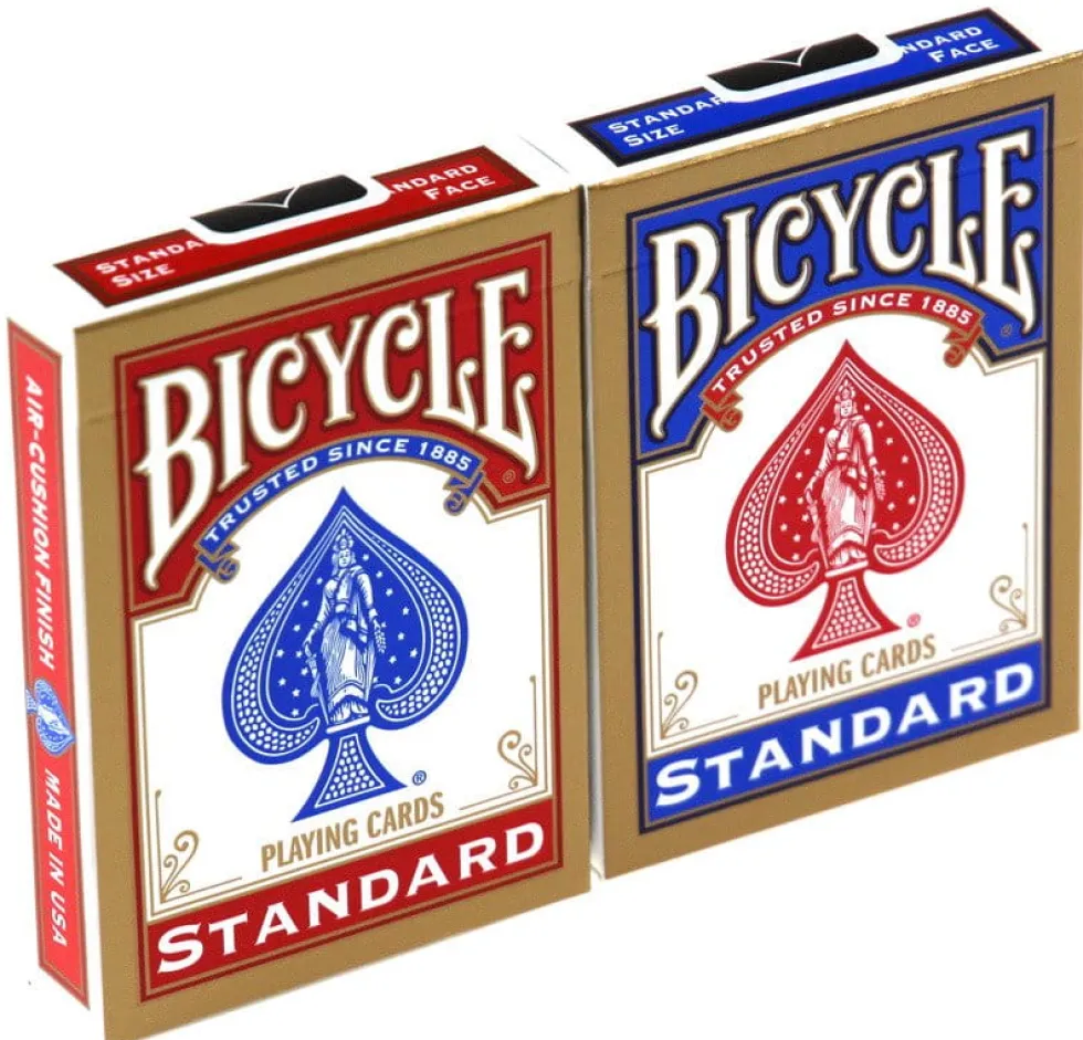 Karty do gry Bicycle: Standard - czerwone