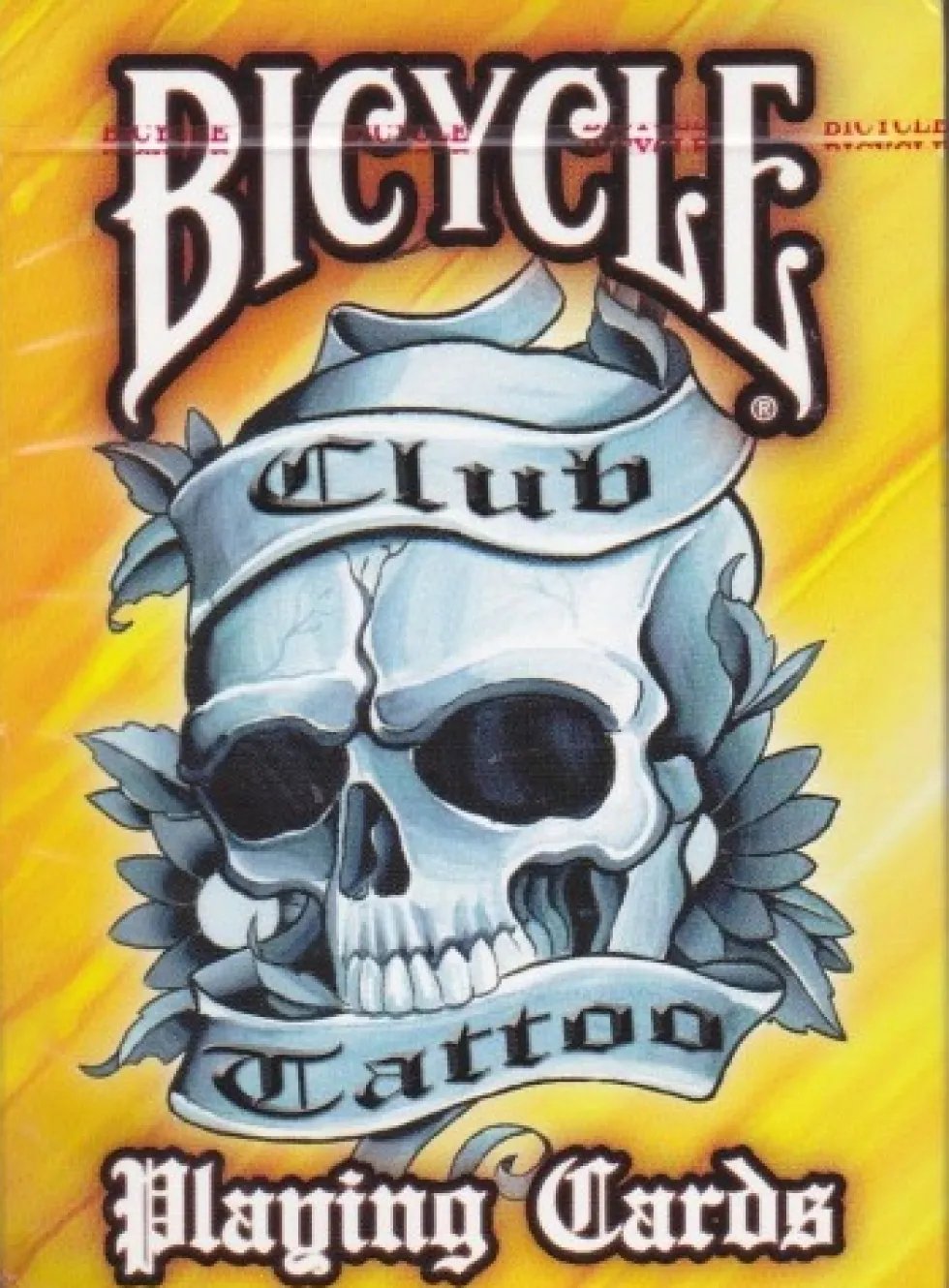 Karty do gry Bicycle: Tattoo Club V2 Orange