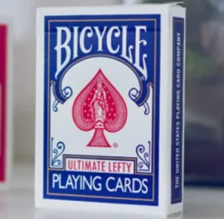 Karty do gry Bicycle: Ultimate Lefty (niebieskie)