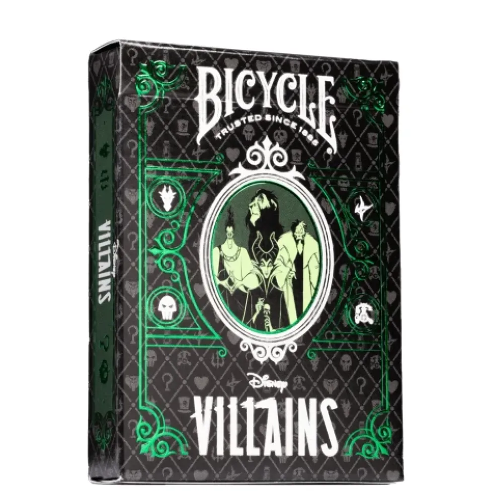 Karty do gry Bicycle: Villains Green