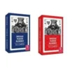 Karty do gry bridge / poker / remik 55 kart - niebieskie