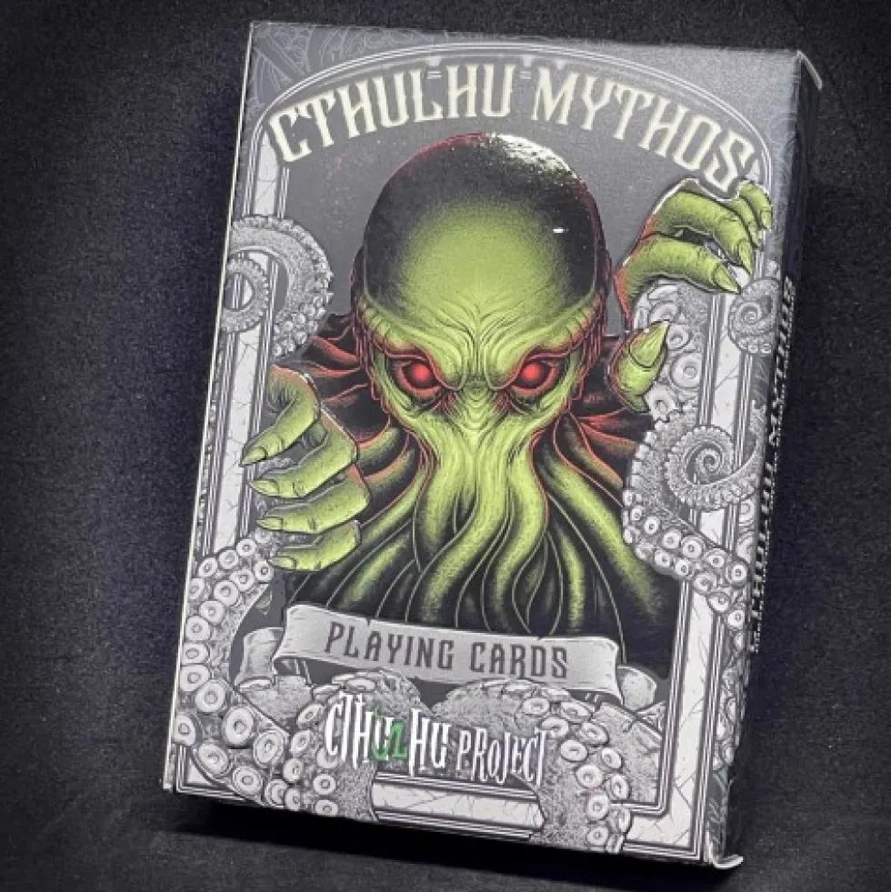Karty do gry: Cthulhu Mythos Poker Green Edition