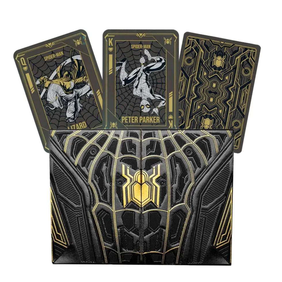 Karty do gry Diffata: Spider-Man Black & Gold