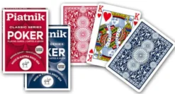 Karty do gry Poker Piatnik Classic Series - niebieskie