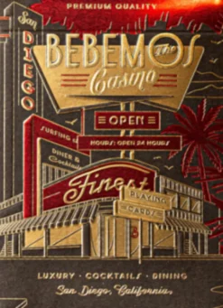 Karty do gry Theory11: Bebemos Casino