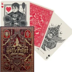 Karty do gry Theory11: Harry Potter Gryffindor - Czerwone
