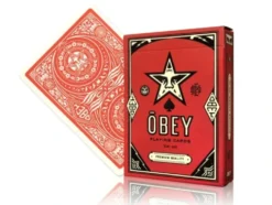 Karty do gry Theory11: Obey - Red