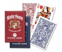 Karty standard "Popularne Noble House" niebieskie