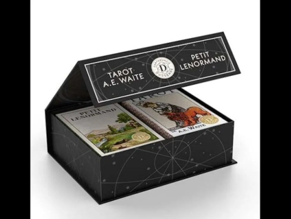Karty tarot: Miniaturowy zestaw A.E. Waite i Petit Lenormand