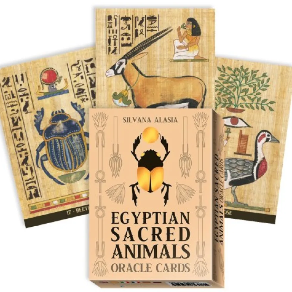 Karty wyroczni: Egyptian Sacred Animals Oracle