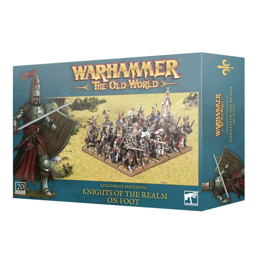 Kingdom of Bretonnia: Knights of the Realm on Foot (Warhammer: The Old World)