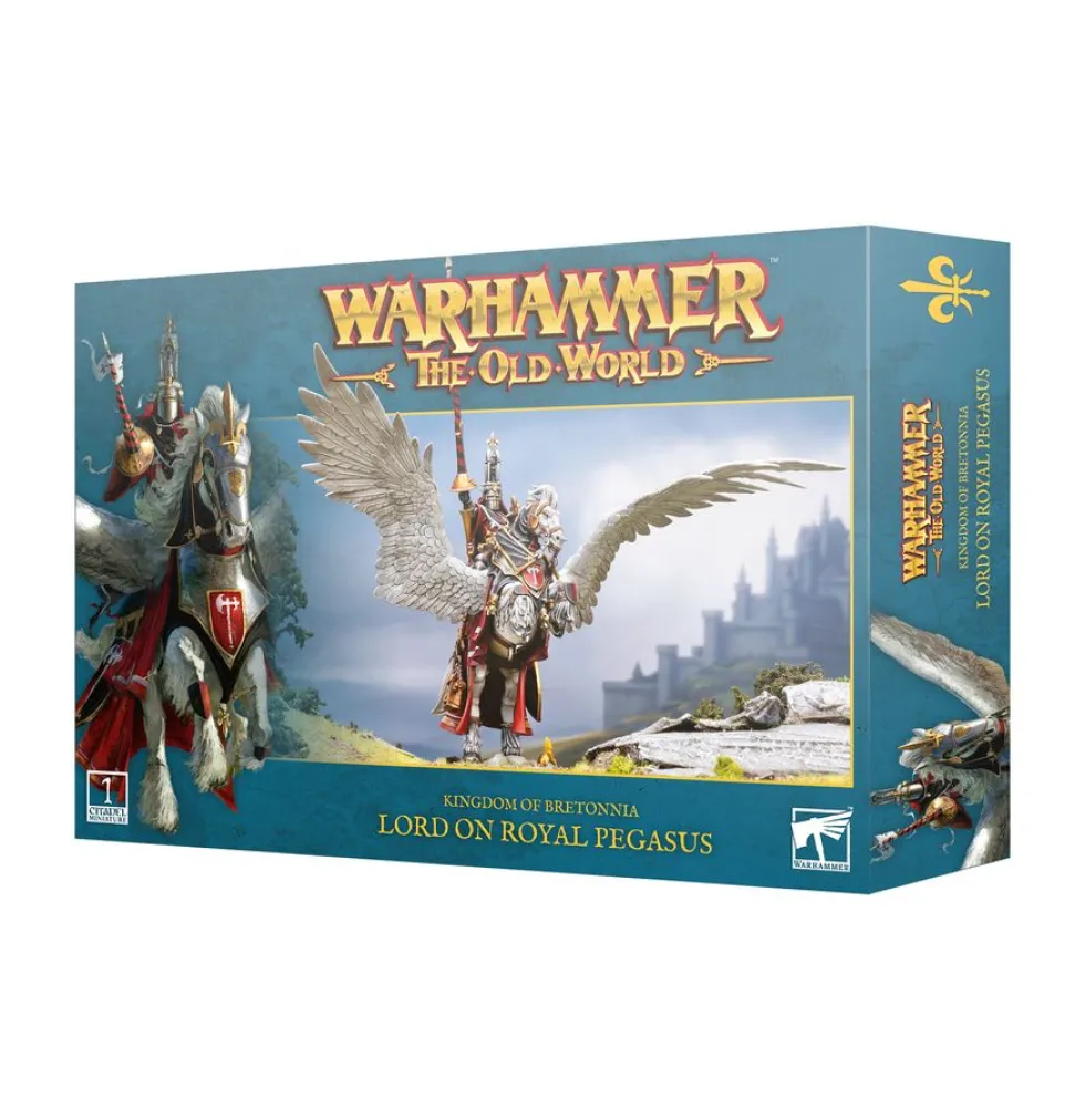 Kingdom of Bretonnia: Lord on Royal Pegasus (Warhammer: The Old World)