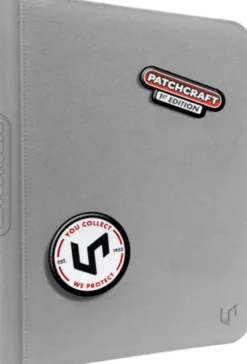 Klaser Ultra-Pro: Patchcraft - Zippered 9-Pocket PRO-Binder - Gray