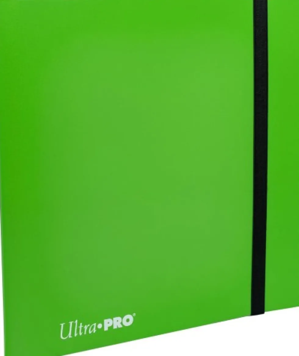 Klaser Ultra-Pro: 12-Pocket Eclipse Pro-Binder - Lime Green