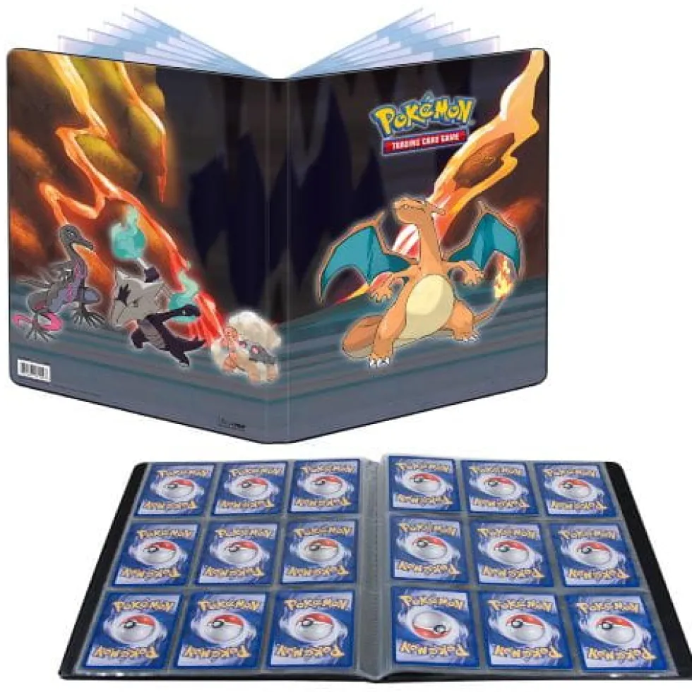 Klaser Ultra-Pro: Pokémon 4-Pocket Portfolio - Scorching Summit