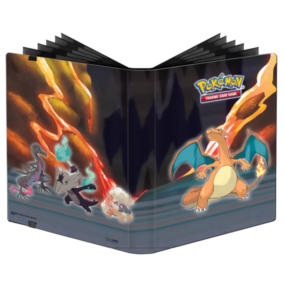 Klaser Ultra-Pro: Pokémon 9-Pocket Pro-Binder - Scorching Summit