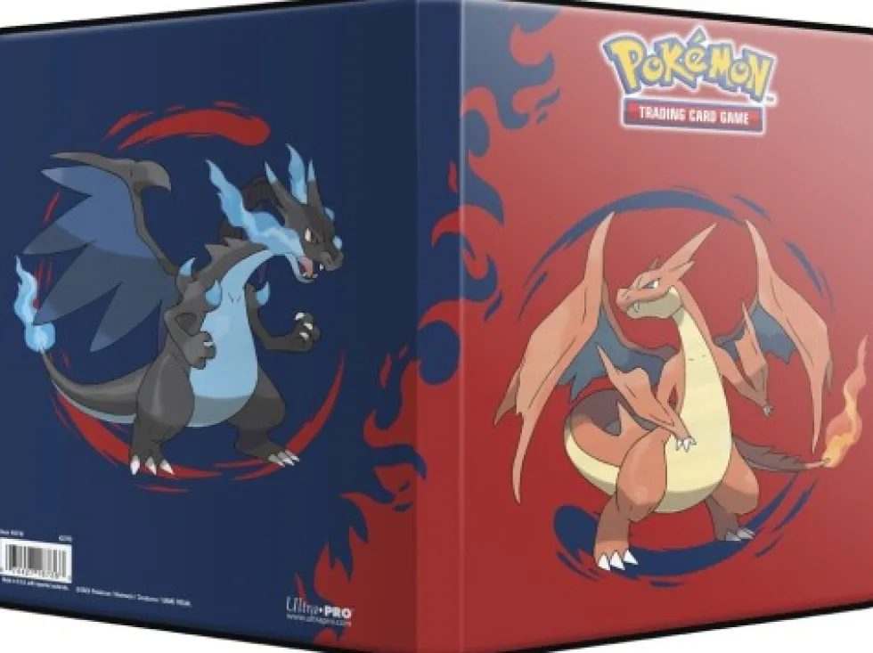 Klaser Ultra-Pro: Pokémon - 4-Pocket Portfolio - Mega Charizard X Y