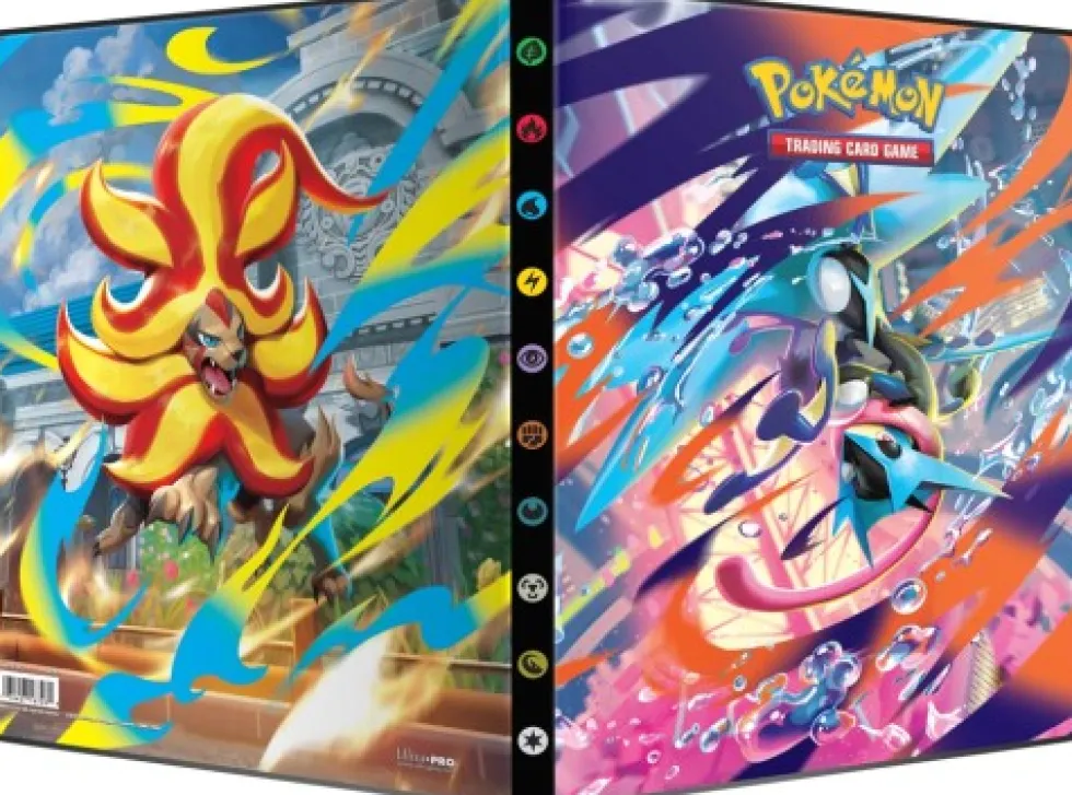 Klaser Ultra Pro: Pokémon - 9-Pocket Portfolio - Mega Evolution - Chaos Rising