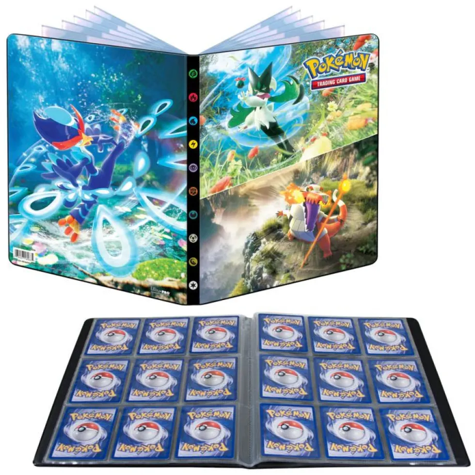 Klaser Ultra-Pro: Pokémon Portfolio 9-Pocket - Skeledirge, Meowscarada, and Quaquaval