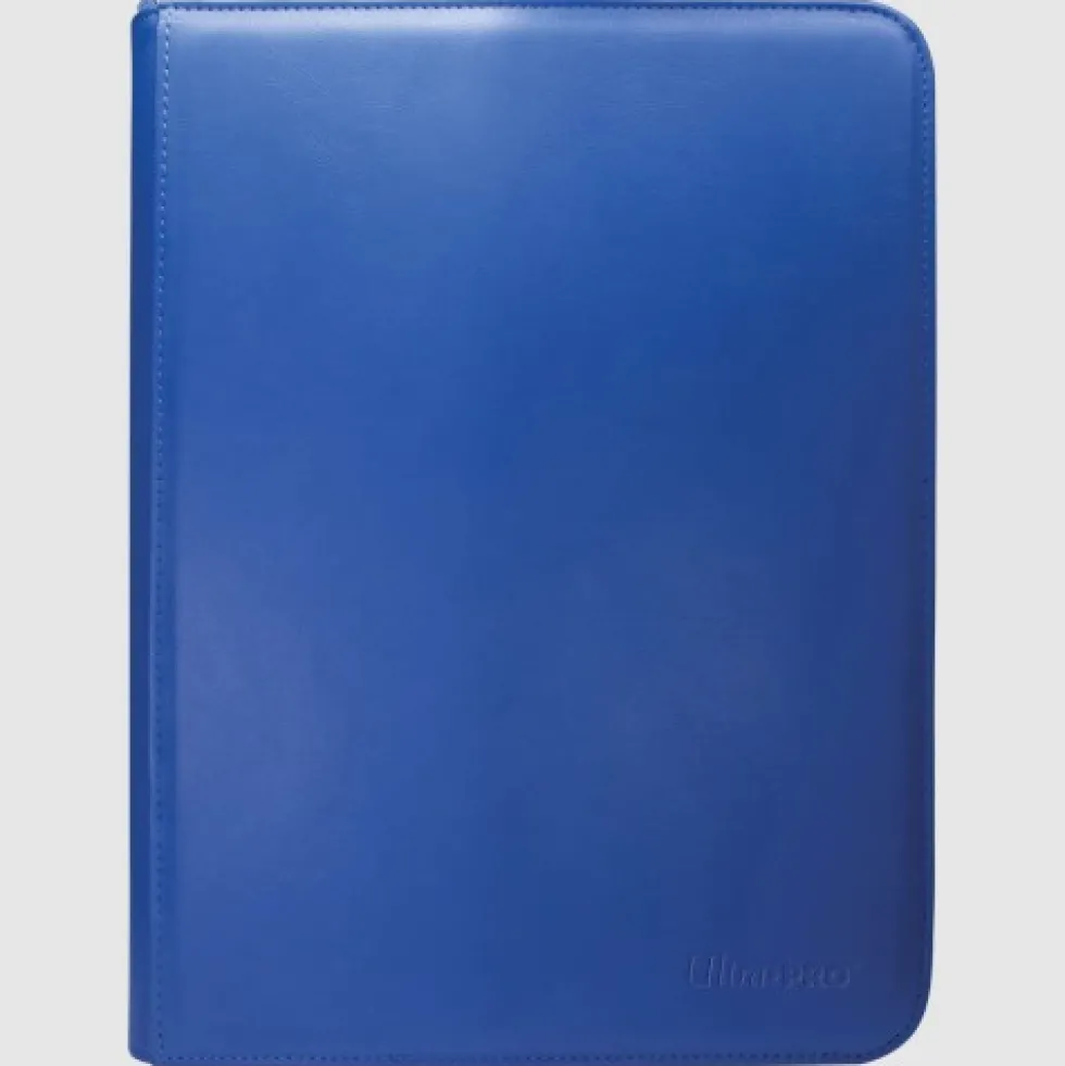 Klaser Ultra-Pro: Vivid Zippered 9-Pocket Pro-Binder - blue